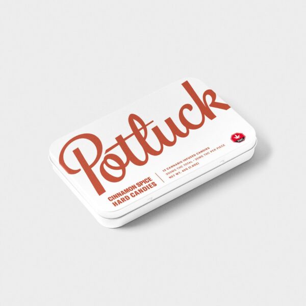 Potluck – Hard Candy – Cinnamon Spice – 300mg THC | MMJDirect Canada