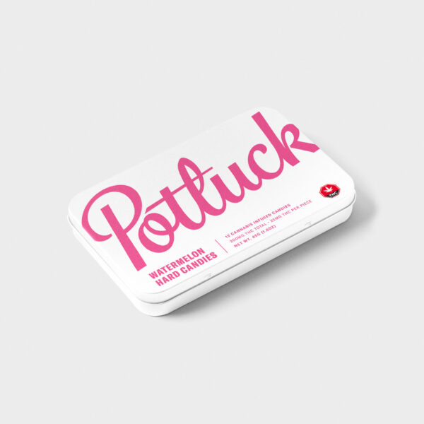 Potluck – Hard Candy – Watermelon – 300mg THC | MMJDirect Canada Potluck – Hard Candy – Watermelon – 300mg THC | MMJDirect Canada
