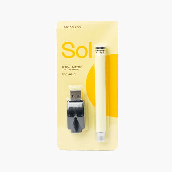 Sol – 400 mAh Vape Battery (510 thread) | MMJDirect Canada
