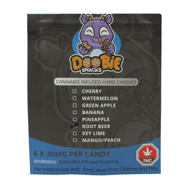 Doobie Snacks – Hard Candies – 180mg THC | MMJDirect Canada