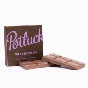 Potluck – Infused Chocolate – Milk Chocolate – 300mg THC | MMJDirect Canada