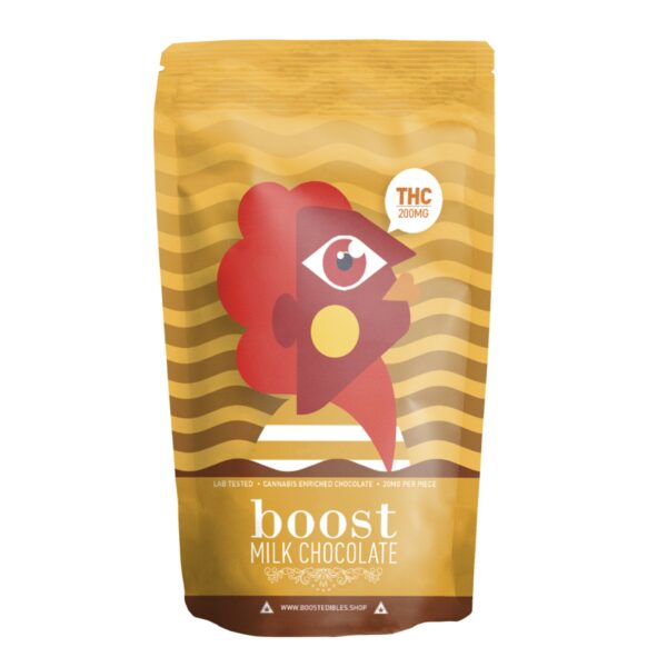 Boost – THC Dark Chocolate Bars – 200mg | MMJDirect Canada