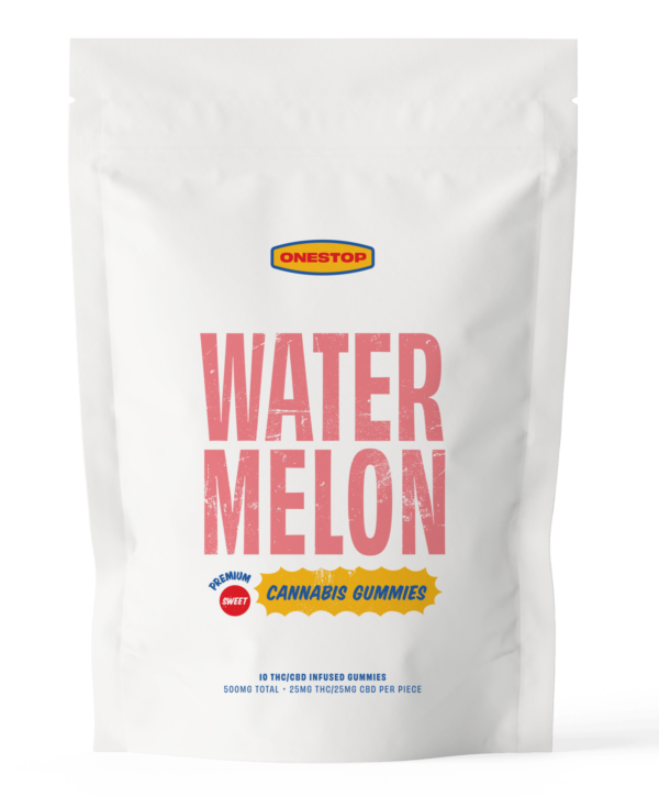 OneStop – Sour Pineapple THC Gummies 500mg | MMJDirect Canada