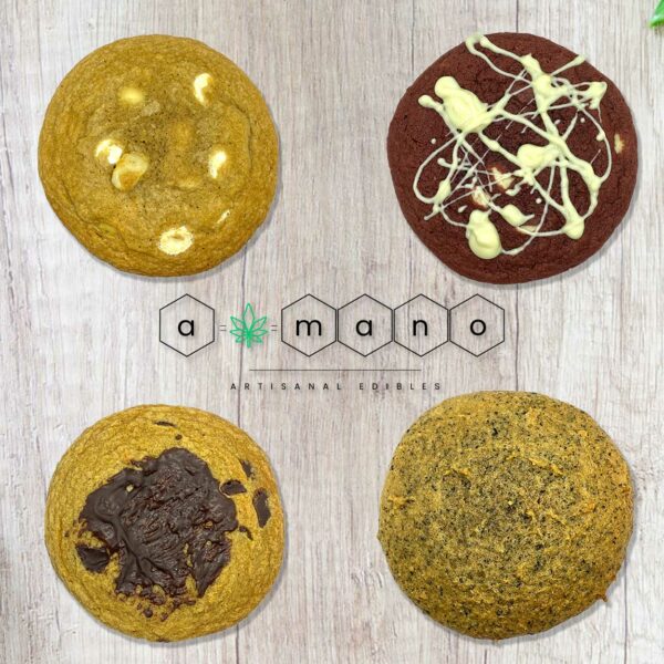 Amano Edibles – Cookies – 200mg | MMJDirect Canada