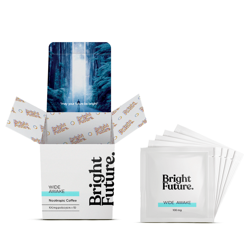 Bright Future – Nootropic Coffee – Wide Awake – 100mg | MMJDirect Canada Bright Future – Nootropic Coffee – Wide Awake – 100mg | MMJDirect Canada