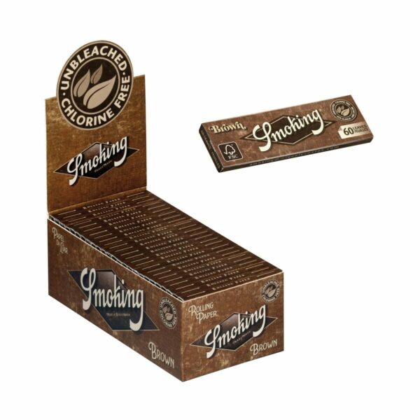 Smoking – Brown Rolling Paper – Single Wide Unbleached | MMJDirect Canada